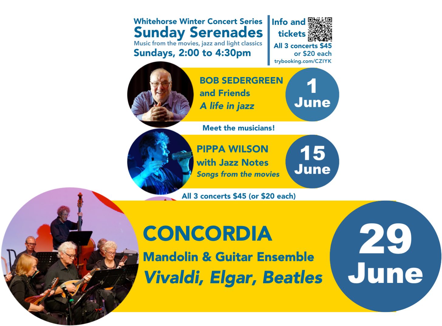 Whitehorse Winter Series Sunday Serenades
